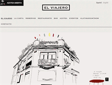 Tablet Screenshot of elviajeromadrid.com